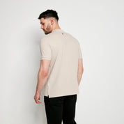 SMART Zip Polo - Stone