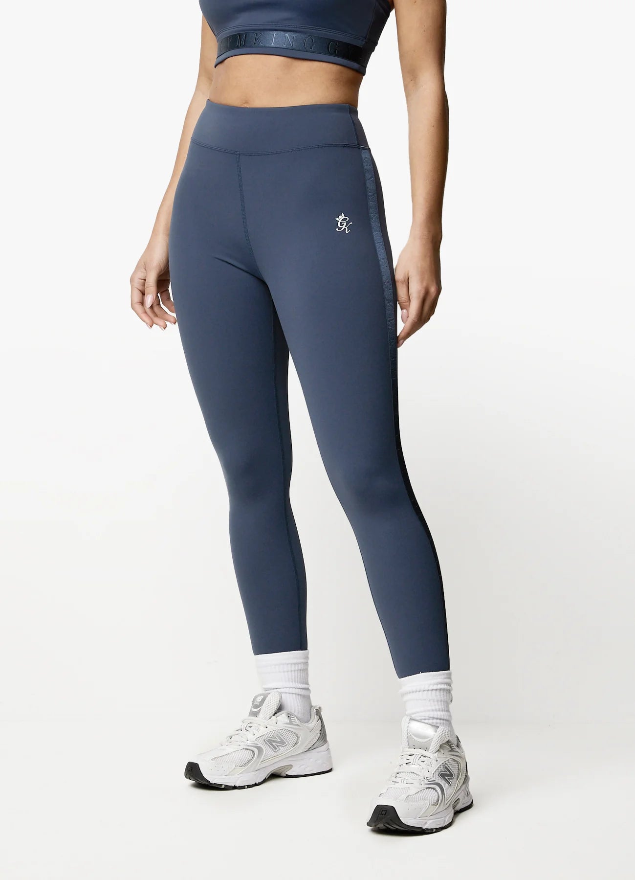 Gym King Flare Legging - Navy