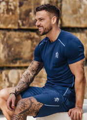 Gym King Flex Tee - Galaxy Blue