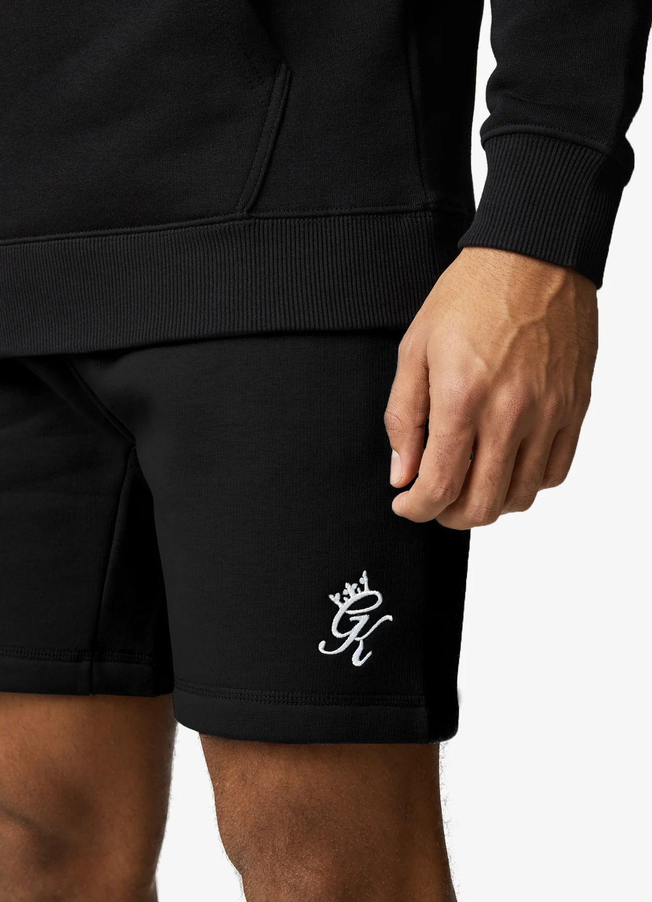 Gym King Fundamental Fleece Short - Black