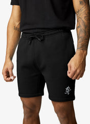 Gym King Fundamental Fleece Short - Black