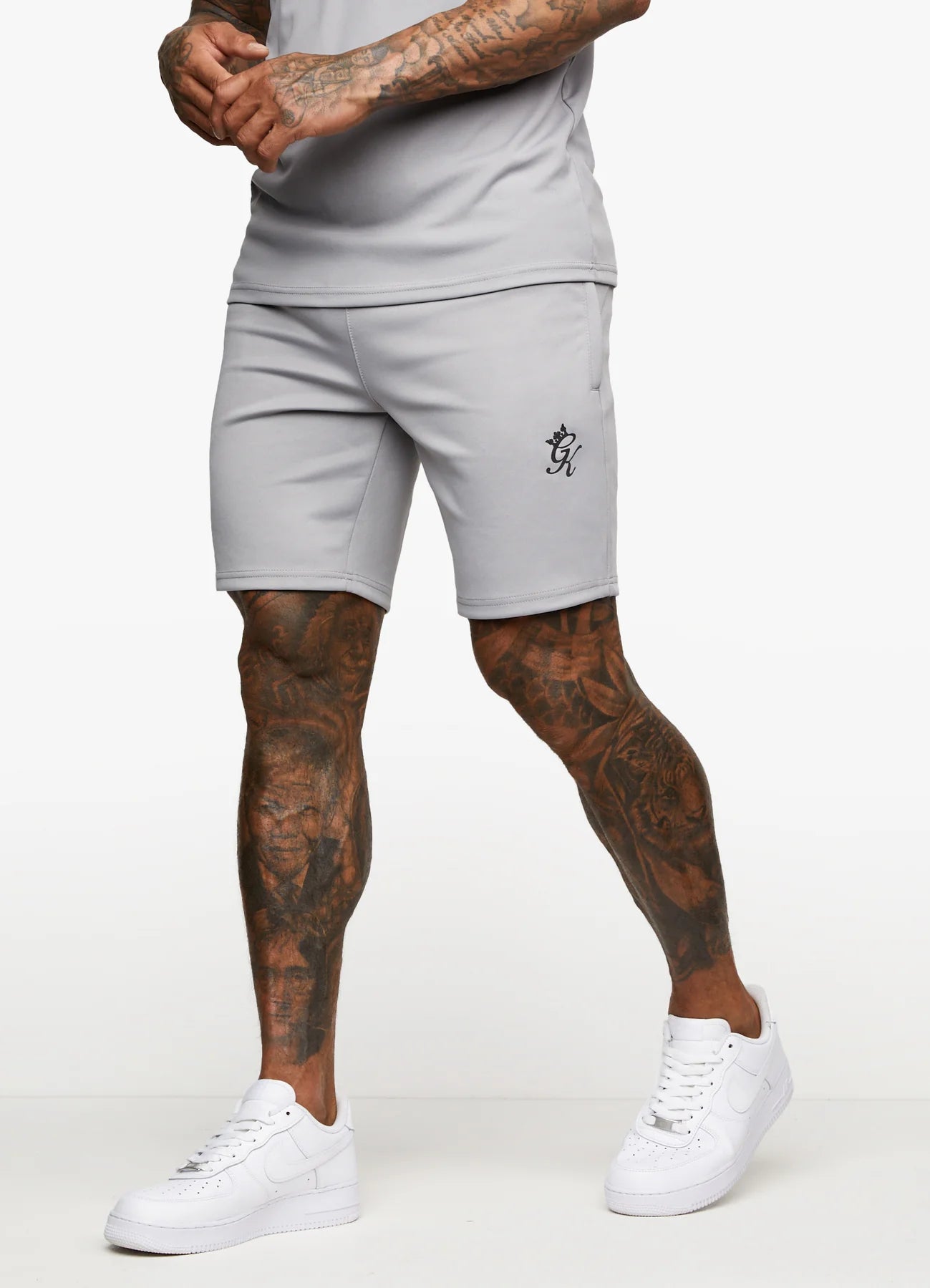 Gym King Fundamental Short - Shadow Grey
