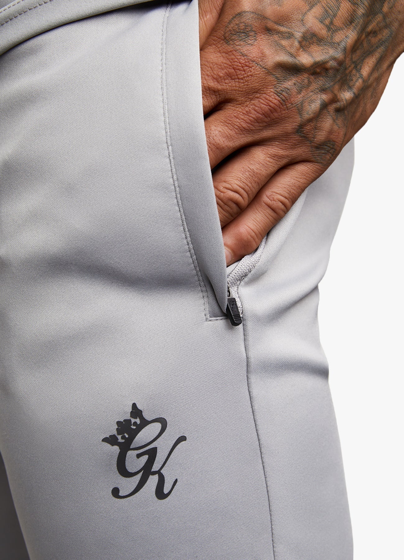 Gym King Fundamental Short - Shadow Grey