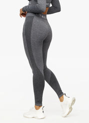 Gym King Seamless Results Legging - Smoke Grey Marl