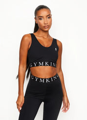 Gym King Impact Bra - Black