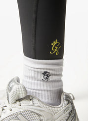 Gym King Motivate Legging - Graphite/Lime