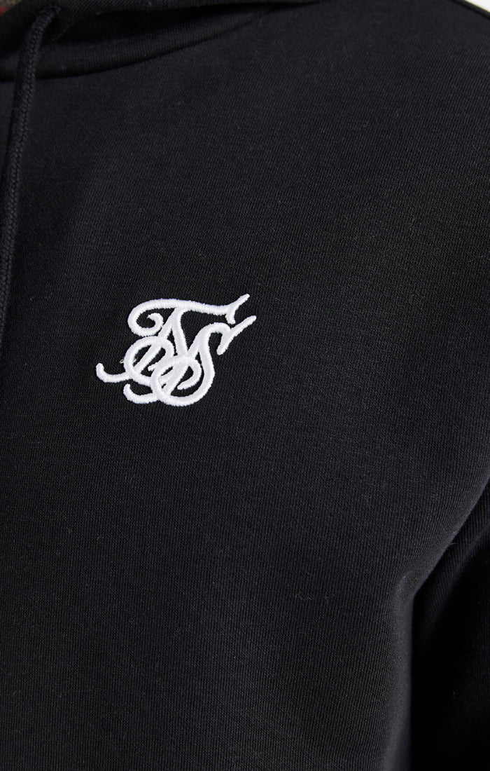Black Essential Overhead Hoodie
