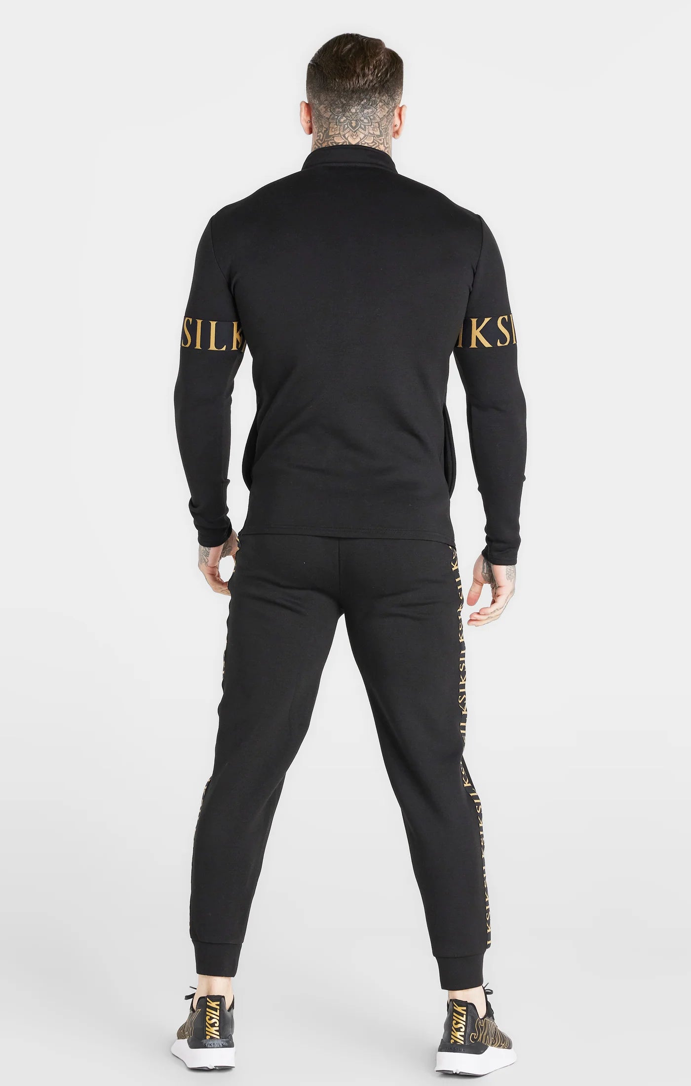 Black Dynamic Funnel Track Top