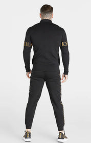 Black Dynamic Funnel Track Top