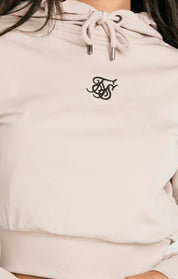 Beige Essential Track Top