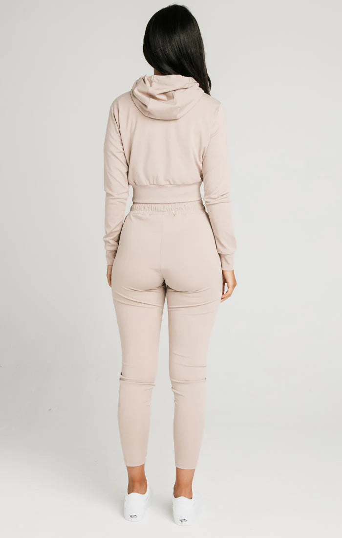 Beige Essential Track Top