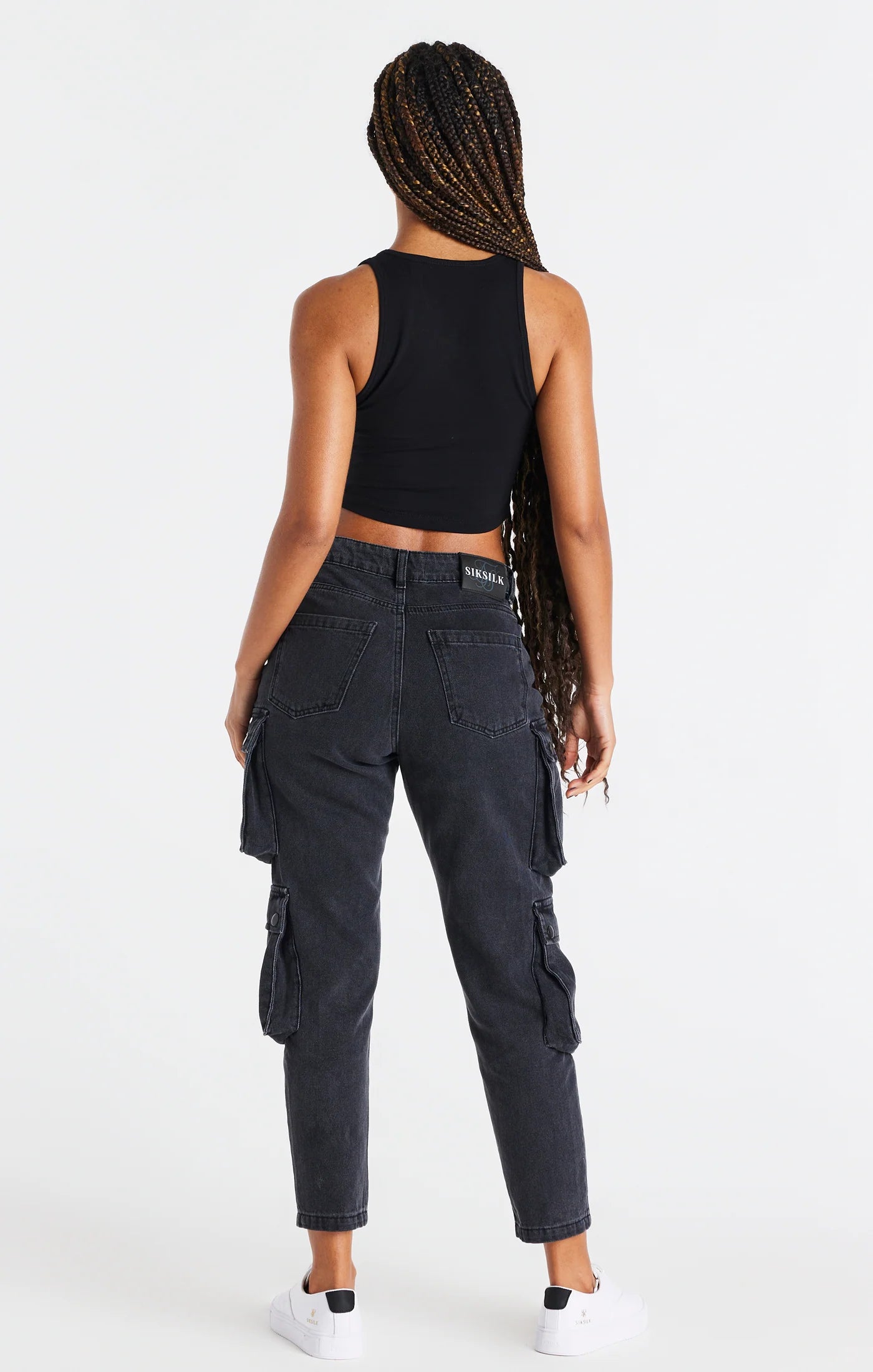 Black Popper Racerback Vest