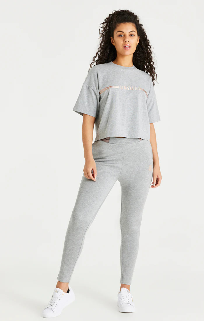 Grey Marl Track Pant