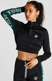 Black Track Top