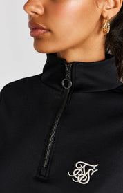 Black Track Top