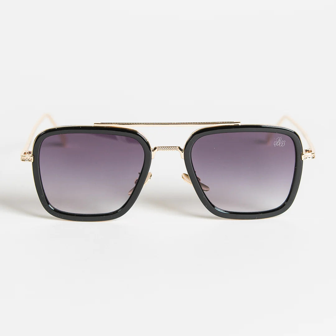 Drake Sunglasses - Black/Gold