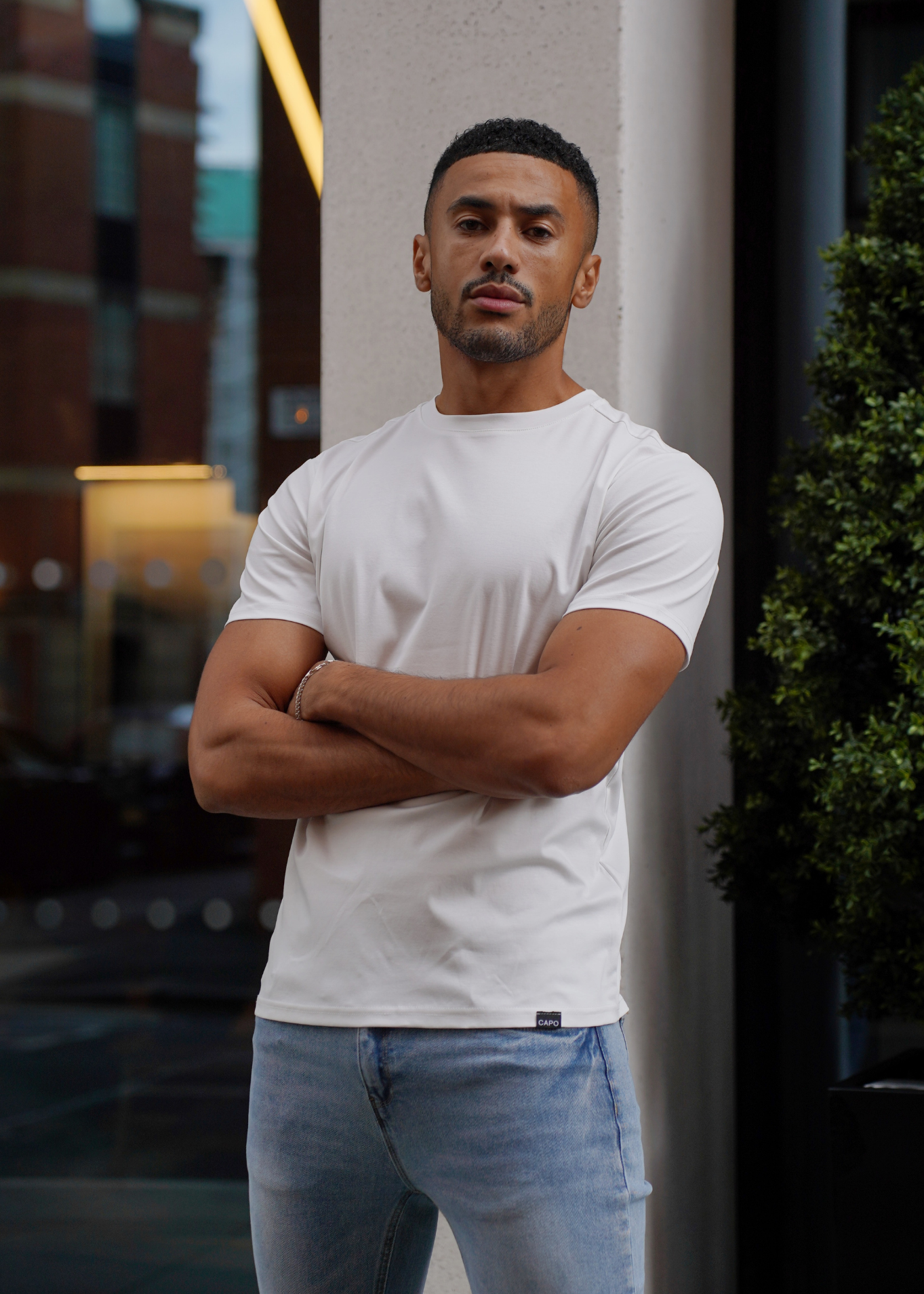Capo MERCERISED T-Shirt - White