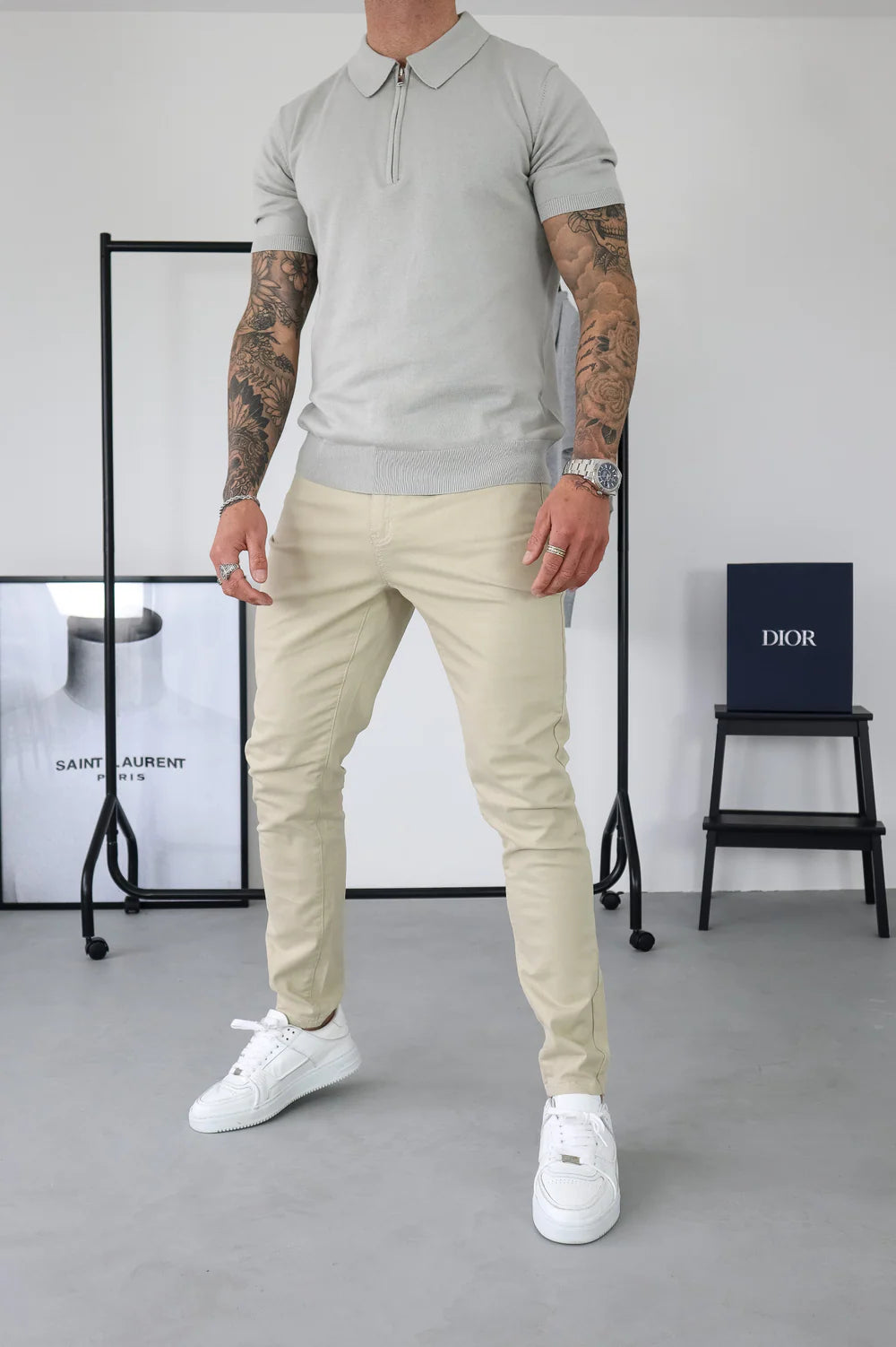 Capo CHINO Pant - Stone