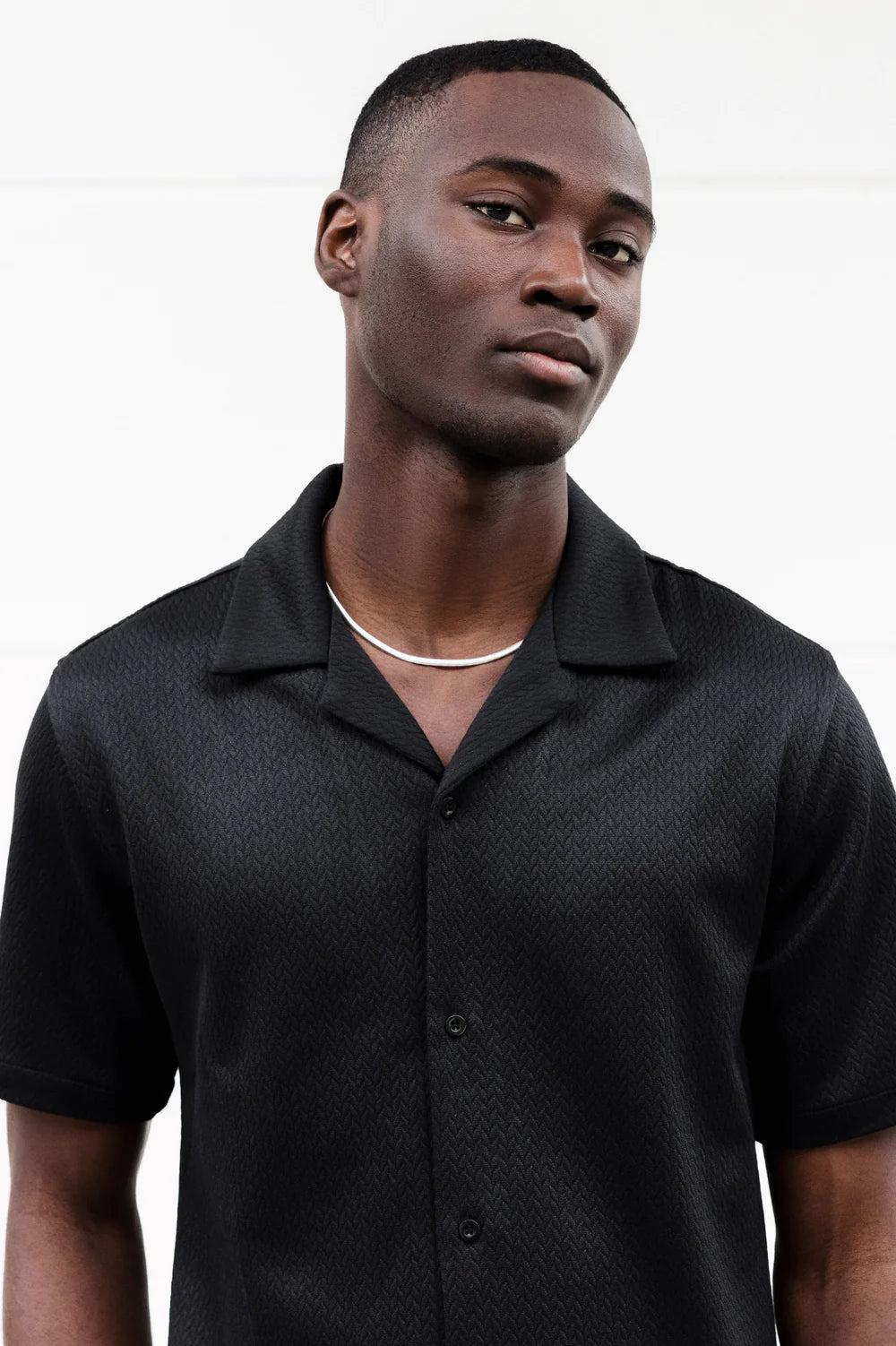 Capo TEXTURED BEAD SS Revere Shirt