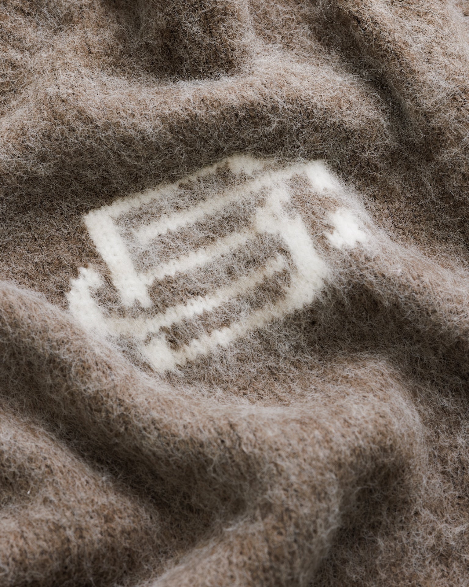 Bénir Mohair Knit BC Jumper - Taupe