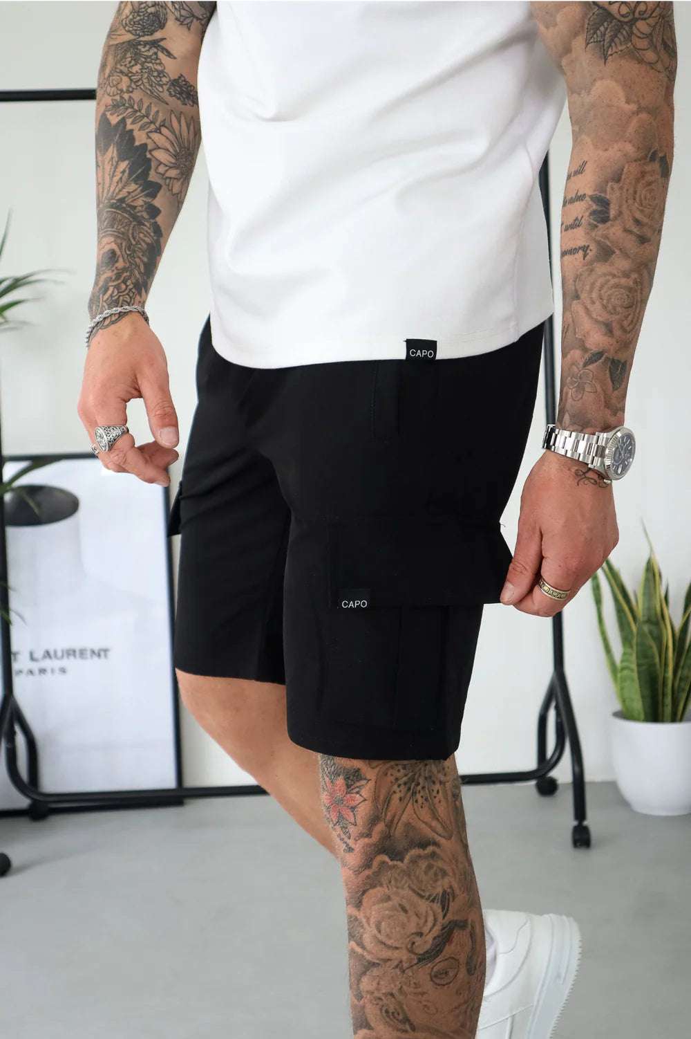 Capo UTILITY Cargo Short - Black
