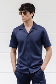 Capo TEXTURED BEAD SS Revere Shirt