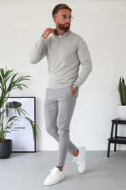 Capo Egyptian Cotton 1/4 Zip Top