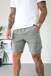 Capo LIGHTWEIGHT Cargo Short - Light Grey