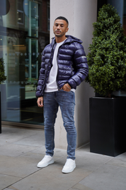 Capo Slim Fit Denim Jeans -  Mid Blue