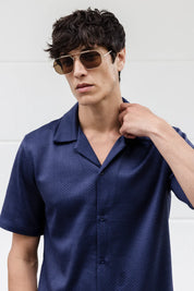 Capo TEXTURED BEAD SS Revere Shirt