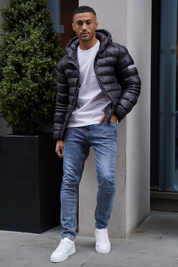Capo Slim Fit Denim Jeans -  Mid Blue