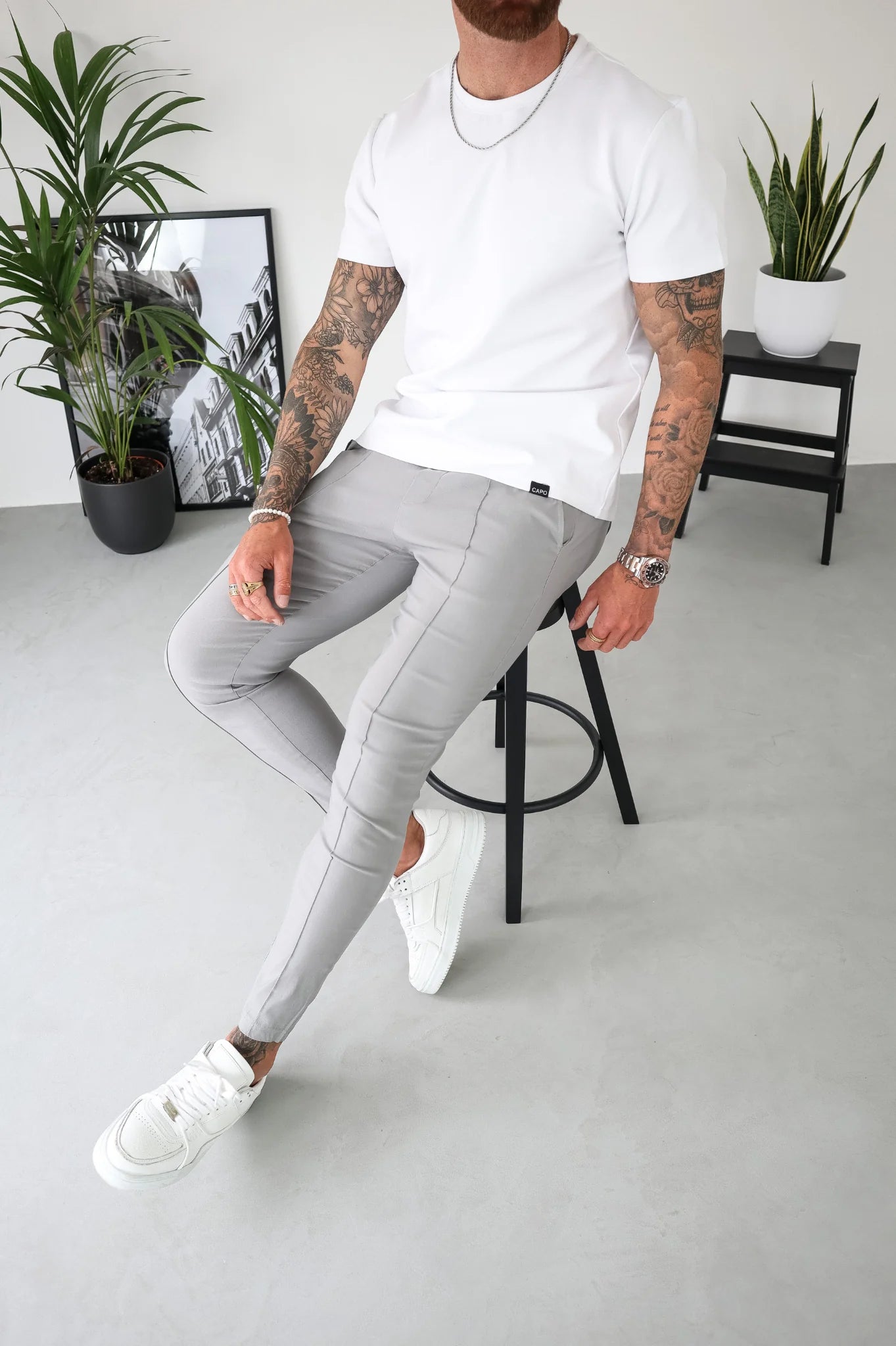 Capo SMART Trouser - Grey