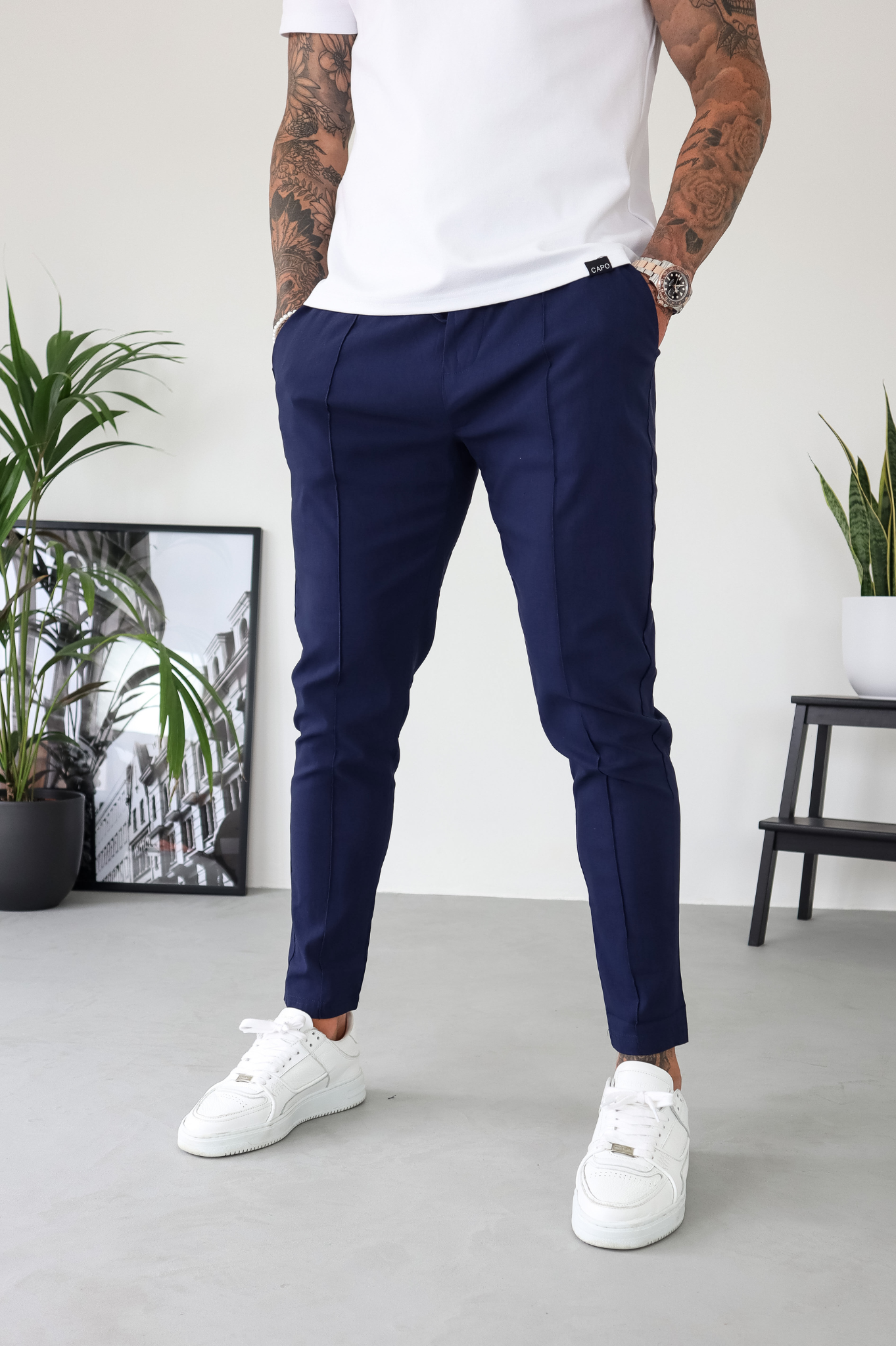 Capo SMART Trouser - Navy