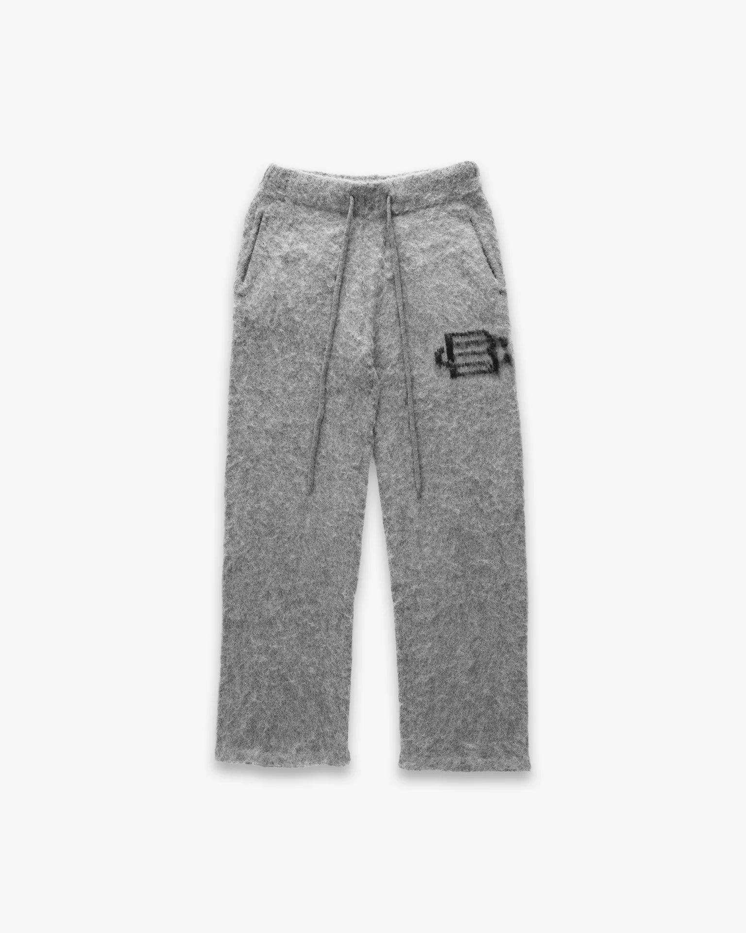 Bénir Mohair Knit BC Jogger - Light Grey