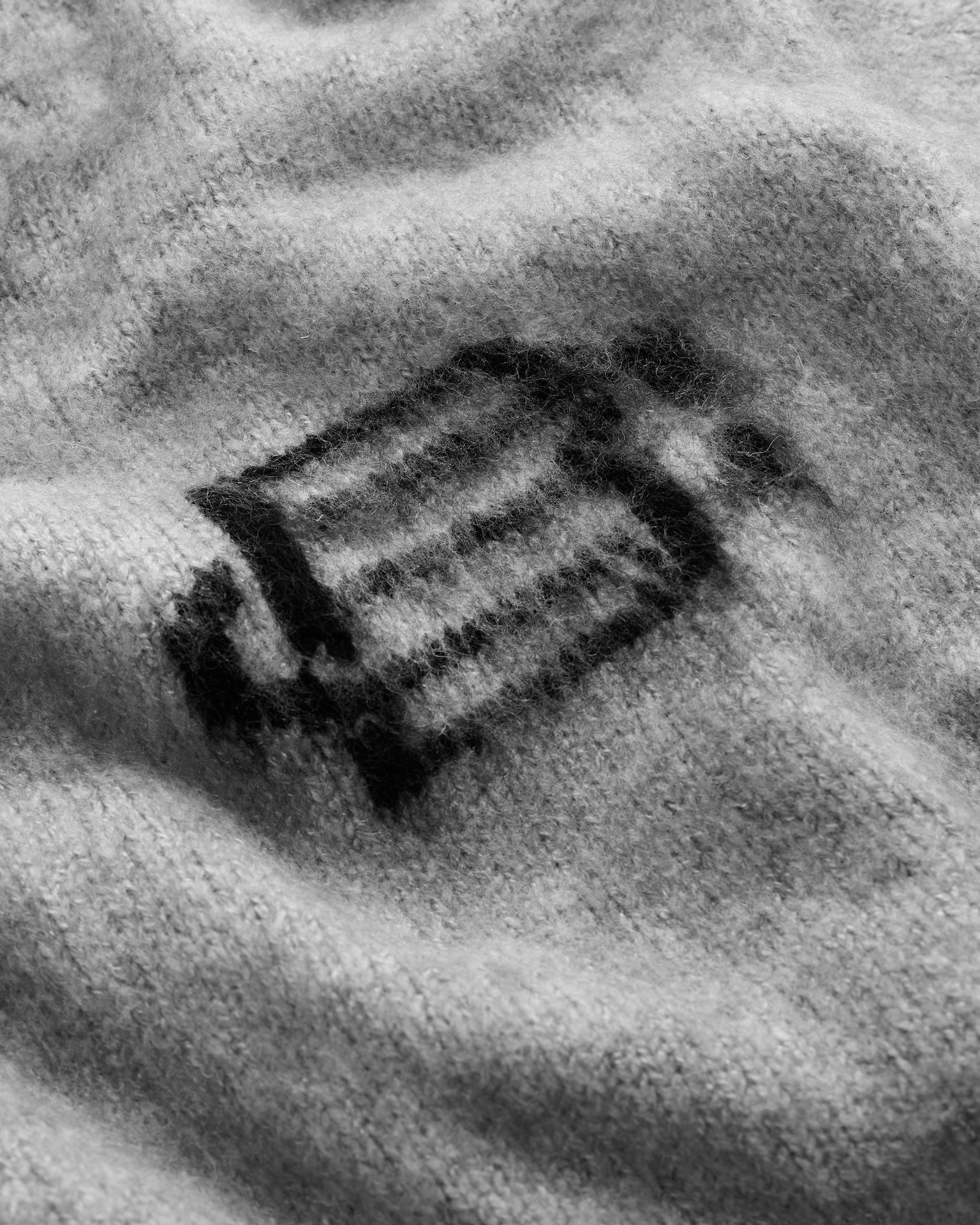 Bénir Mohair Knit BC Jogger - Light Grey