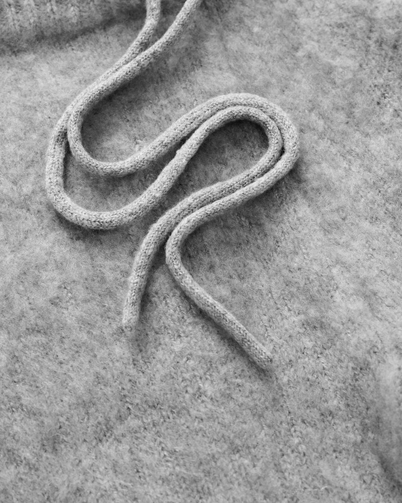 Bénir Mohair Knit BC Jogger - Light Grey