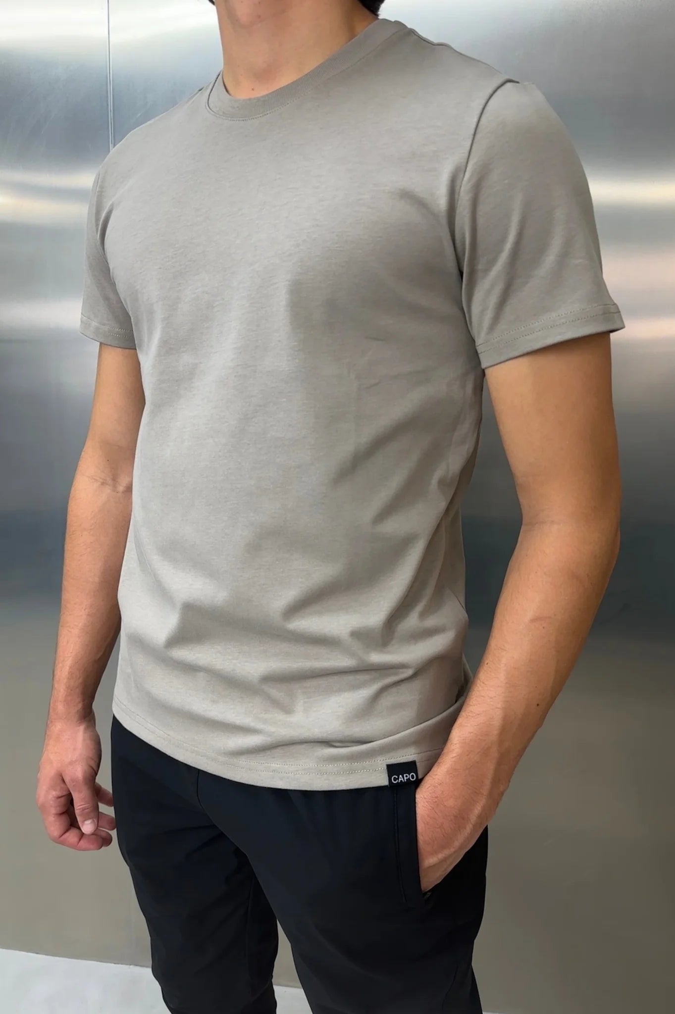 Capo HEAVYWEIGHT Cotton T-Shirt - Stone