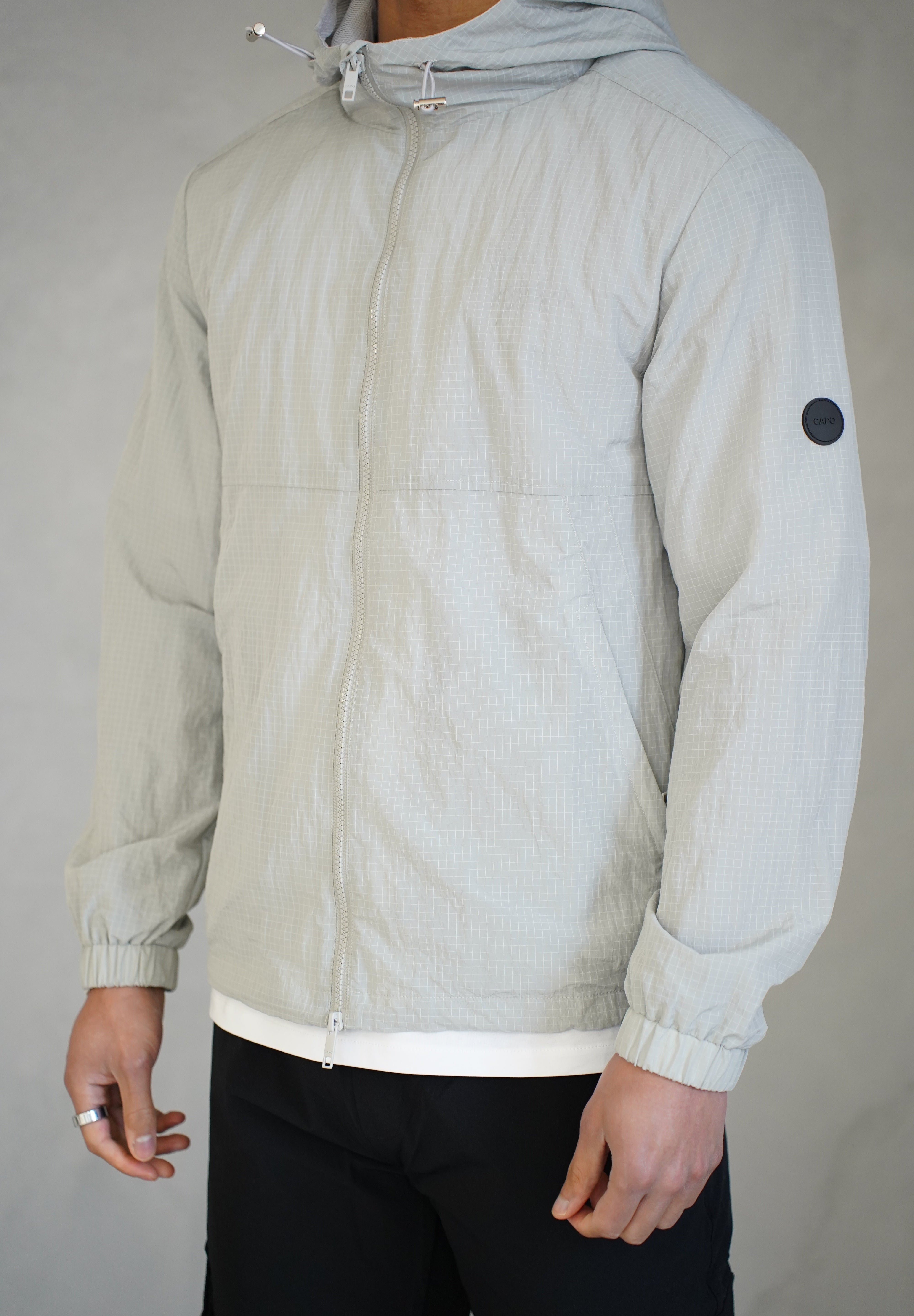 Capo Ripstop Lightweight Jacket - Grey
