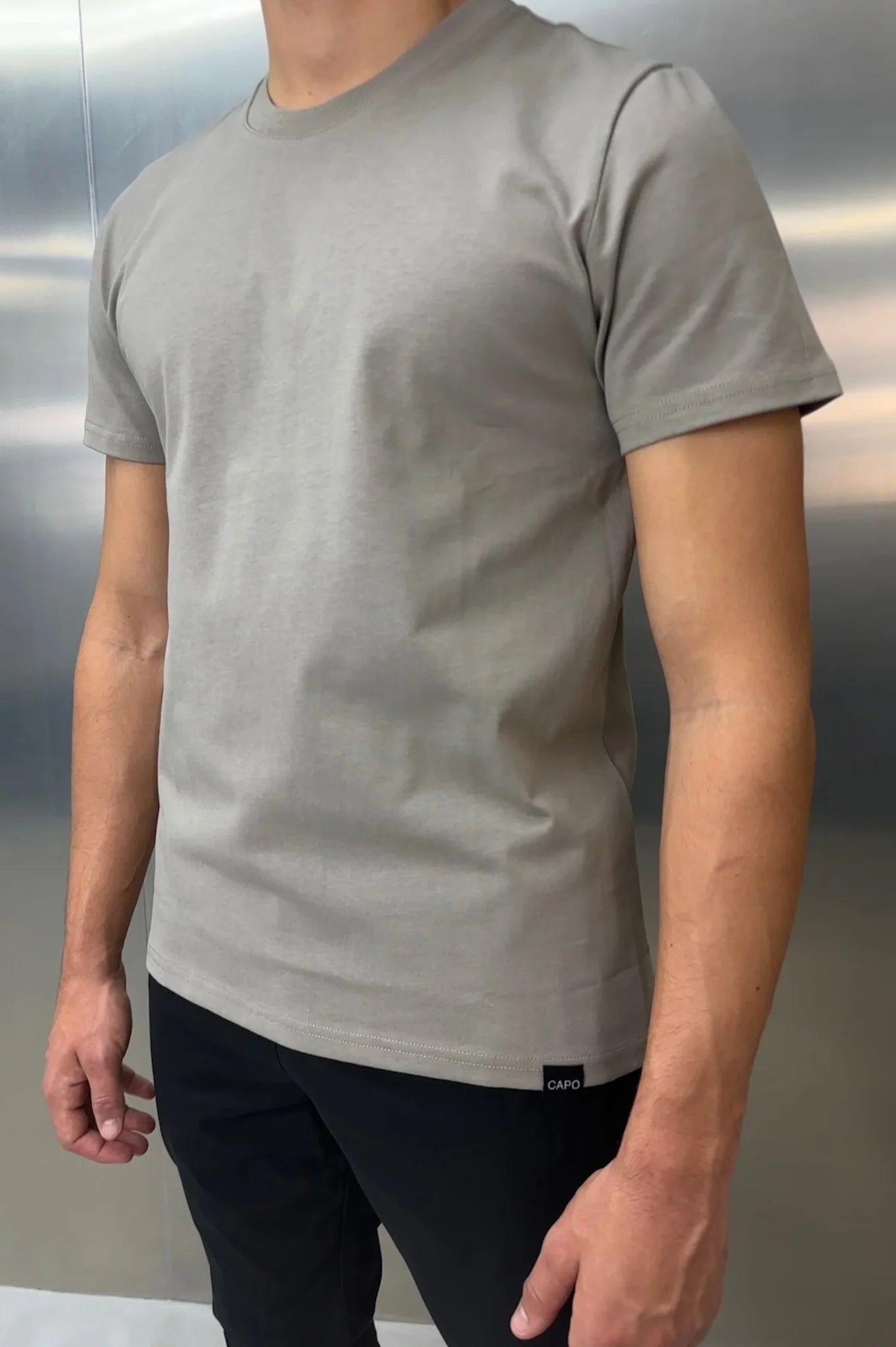 Capo HEAVYWEIGHT Cotton T-Shirt - Stone