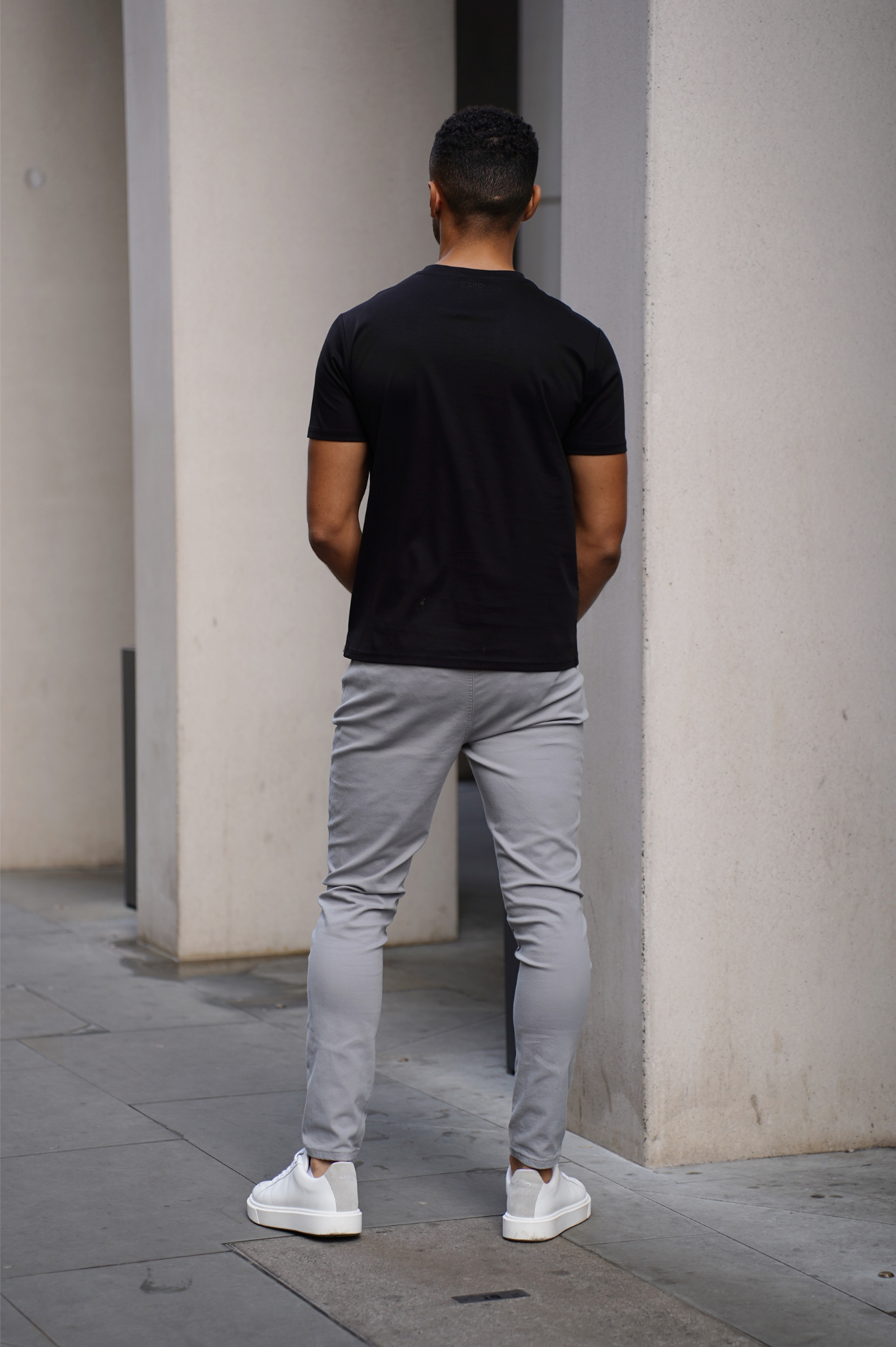 Capo MERCERISED T-Shirt - Black