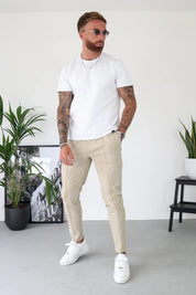 Capo SMART Trouser - Stone