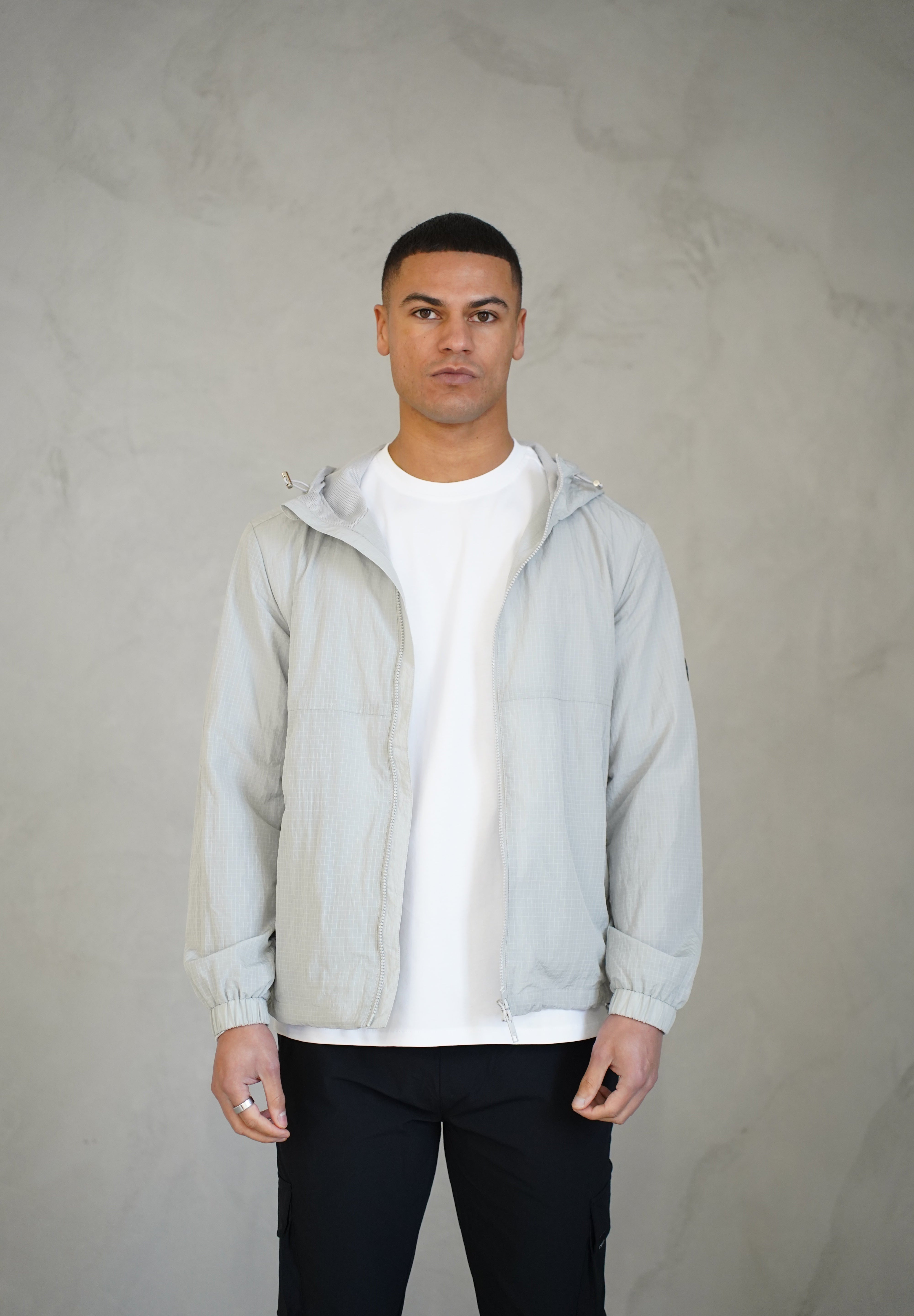 Capo Ripstop Lightweight Jacket - Grey