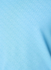 Gym King Debossed Energy Tee - Blue Reef