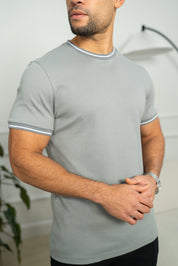 Capo Tipping T-Shirt - Grey