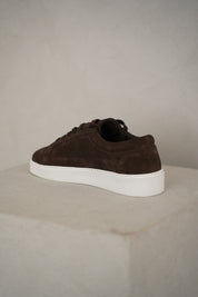 Capo Oxford Suede Trainer - Brown
