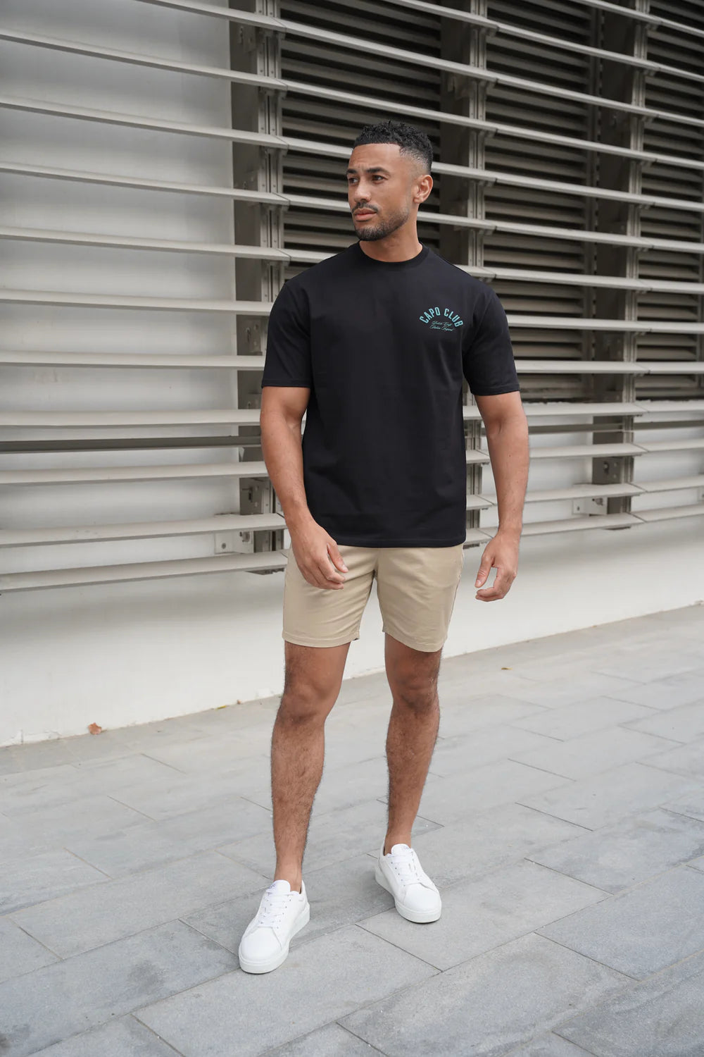 Capo Club Script T-Shirt - Black/Green