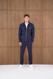 Capo Nick Interlock Pants - Navy