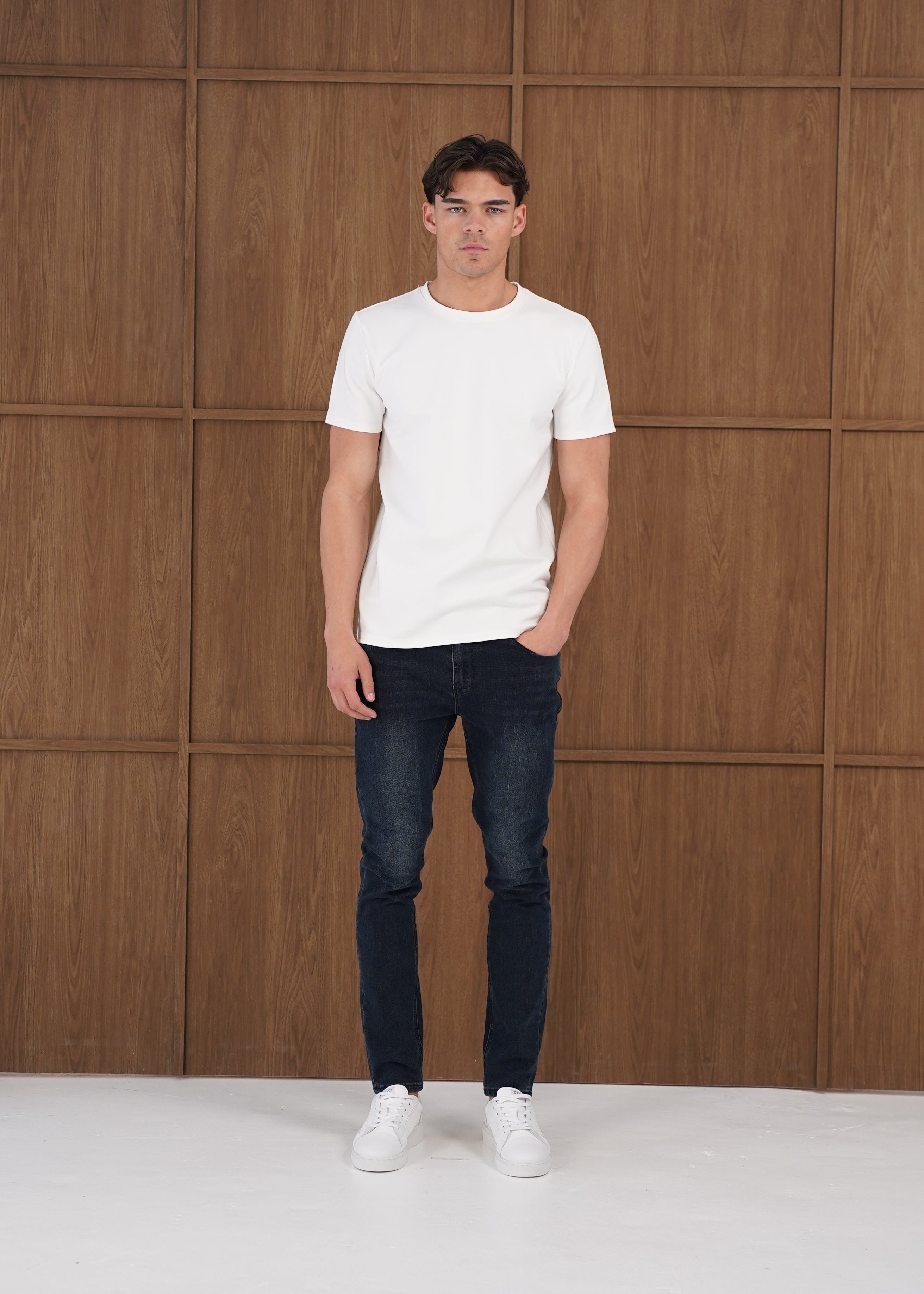 Capo Slim Fit Denim Jeans - Dark Blue