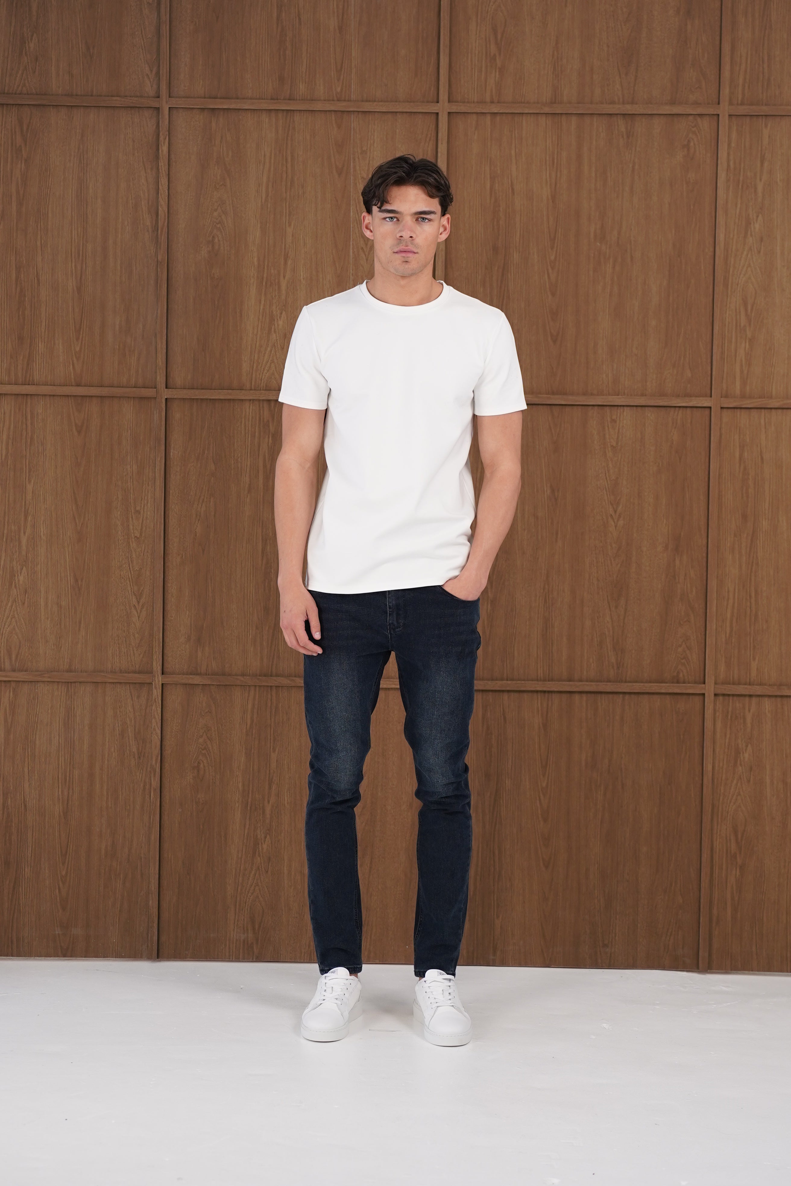 Capo Slim Fit Denim Jeans - Dark Blue