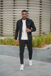 Capo Interlock Jacket - Black